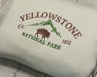 Yellowstone Embroidered Sweatshirt
