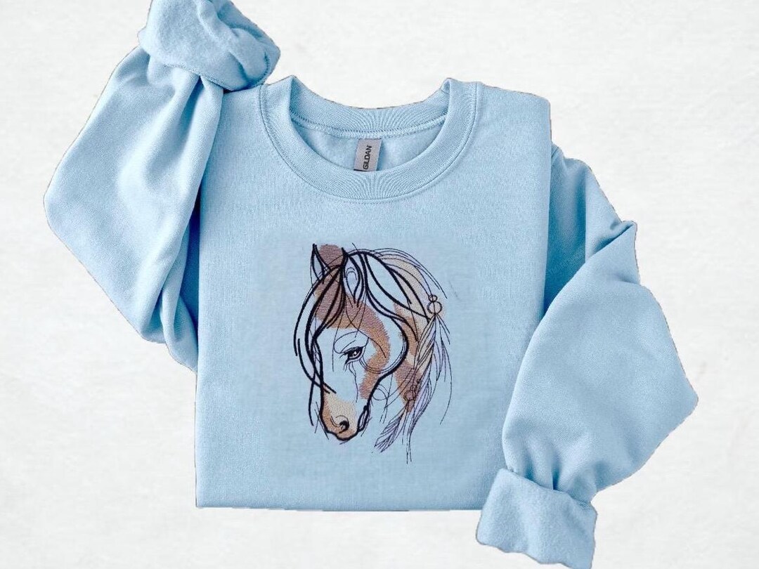 Embroidered Pony Sweatshirt main image 1