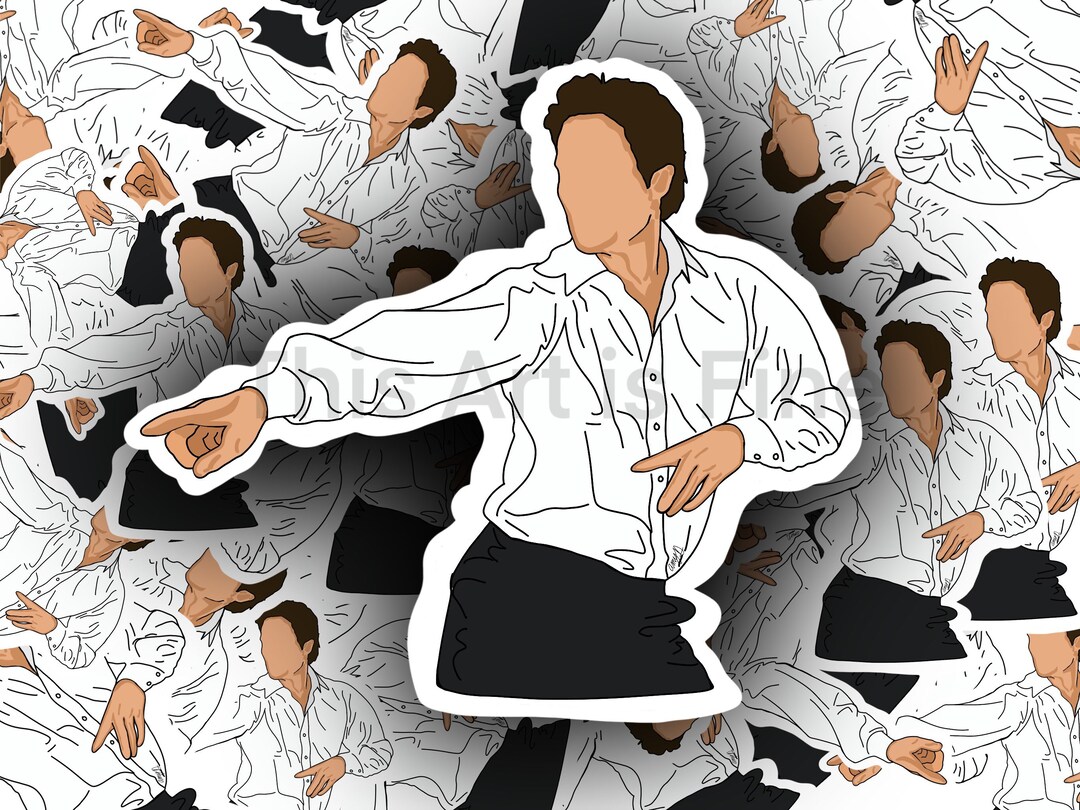 Jump for My Love Sticker, Hugh Grant, Love Actually, Movie Sticker ...