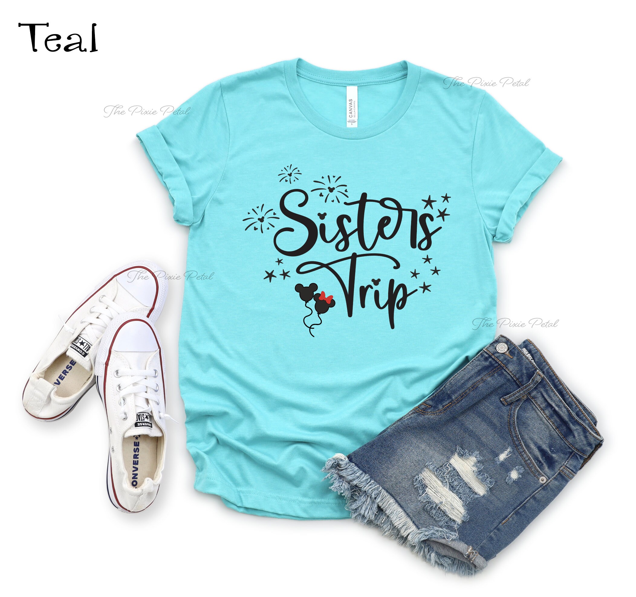 Disney Sisters Trip Shirt Sisters Trip Shirt Disney Etsy