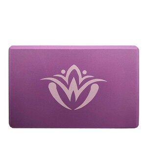 XL PURPLE Yoga Blocks 2 pack Superior grip perfect for yoga and pilates image 3