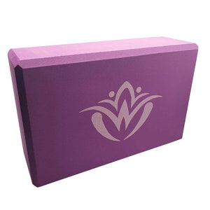 XL PURPLE Yoga Blocks 2 pack Superior grip perfect for yoga and pilates image 5