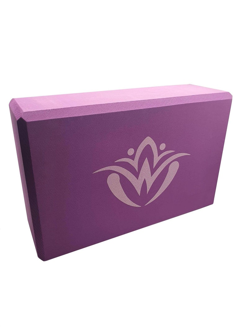 XL PURPLE Yoga Blocks 2 pack Superior grip perfect for yoga and pilates image 5