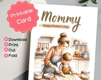 Printable Fathers Day Card Fathers Day Card Print at Home Digital Happy ...
