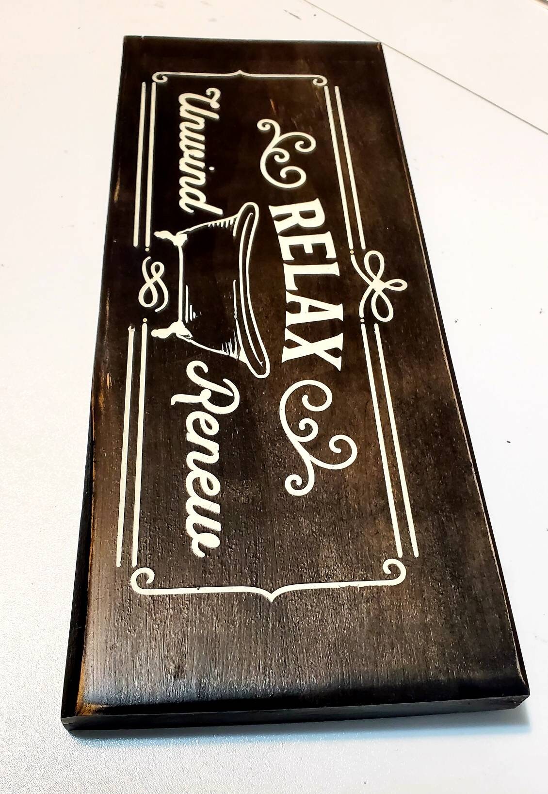 Decoración de la granja / decoración del baño / relajarse | Etsy