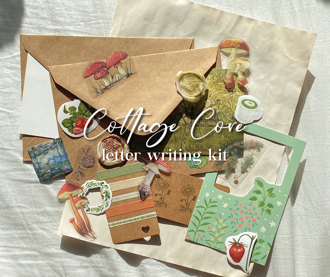 Cottage core letter writing kit penpal snail mail Etsy
