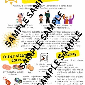 Vitamin D and Sun Safety Handout