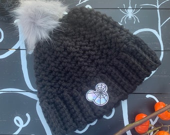 Ganchillo Mickey Mouse Gorro de Halloween