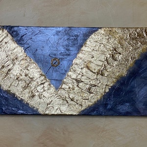 12x24 gallery wrapped canvas acrylic Wings painting