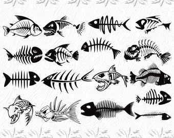 Download Fish Bone Svg Etsy