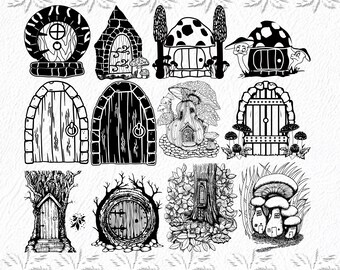 Download Fairy House Dxf Etsy