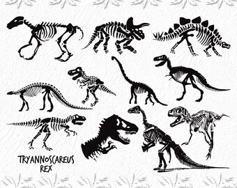Download Dinosaur Bones Svg Etsy