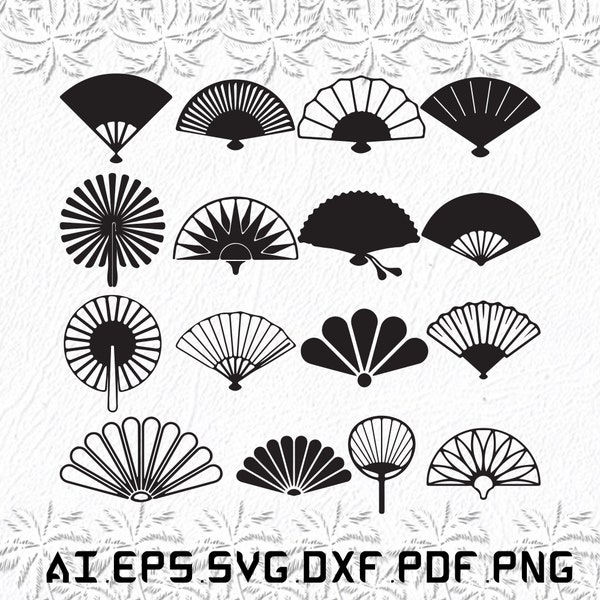 Ventilador de mano svg, Ventiladores de mano svg, Mano svg, Ventilador, Ventiladores, SVG, ai, pdf, eps, svg, dxf, png