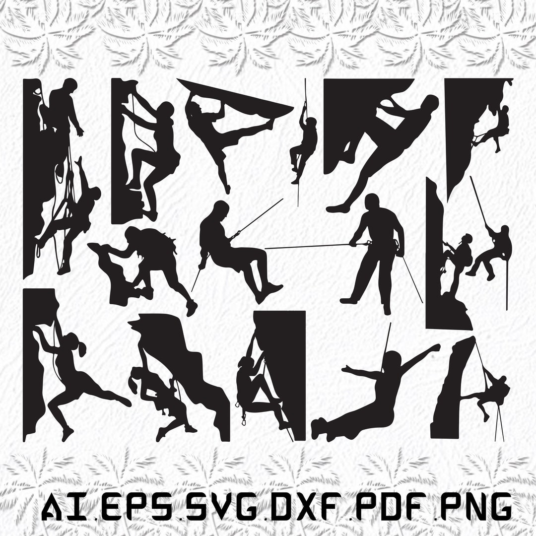 Mountain Climbing Svg, Mountain Climbings Svg, Mountain Svg, Climbing