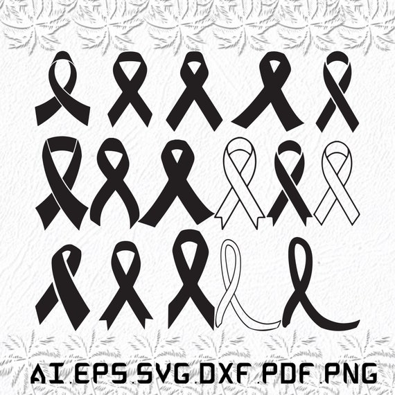 Awareness Ribbon Svg Awareness Svg Ribbon Svg Porple - Etsy