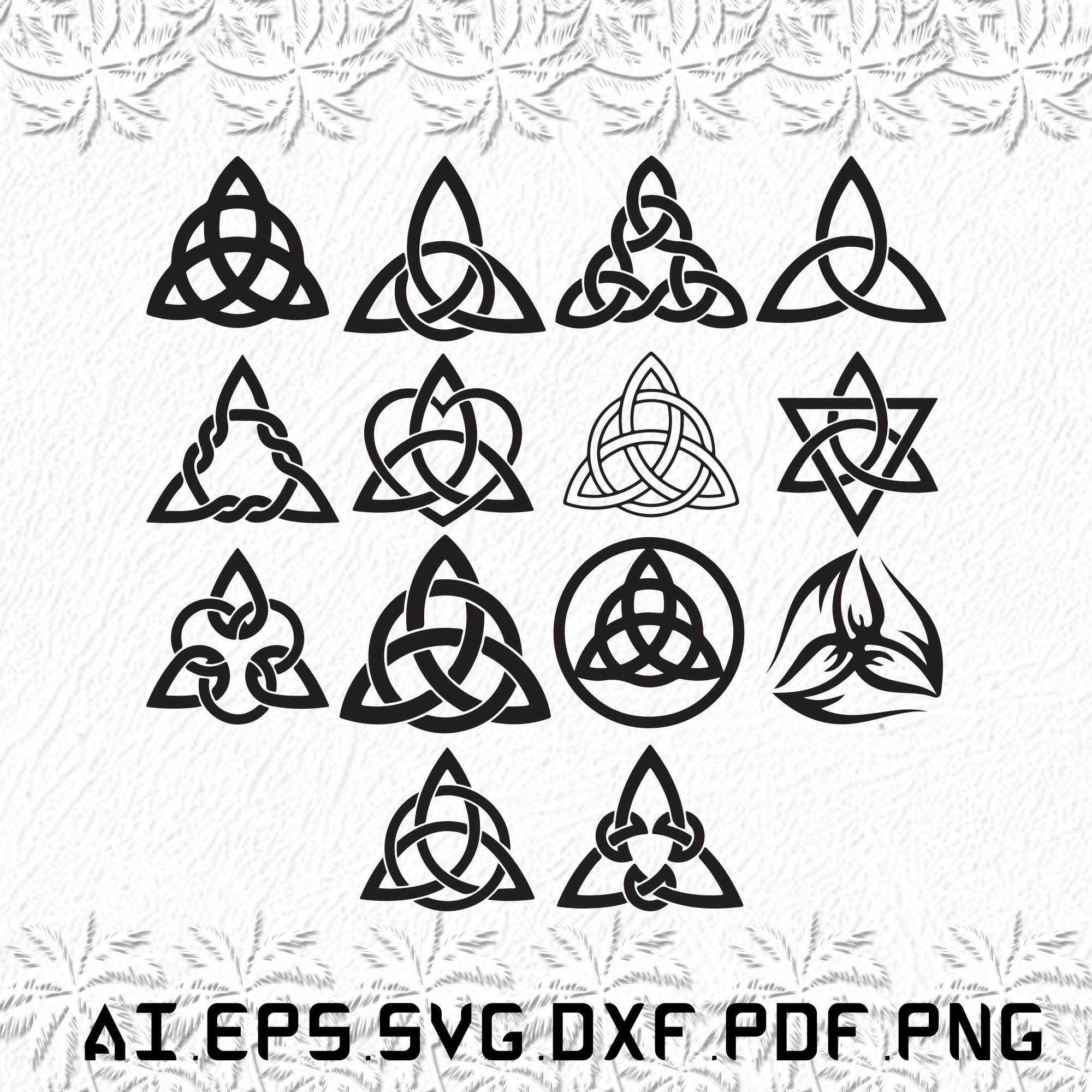 Triquetra Symbol Svg, Triquetra Symbols Svg, Triquetra Svg, Triquetra ...