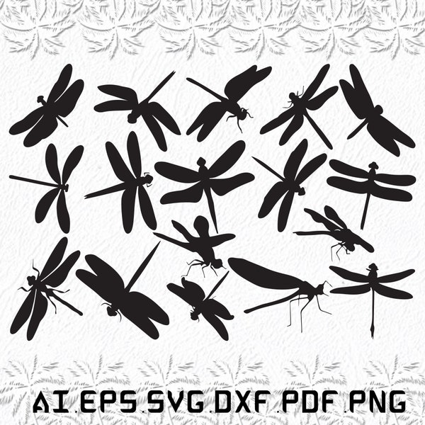 Dragonfly svg, Dragonflys svg, Dragon svg, fly, pet, SVG, ai, pdf, eps, svg, dxf, png