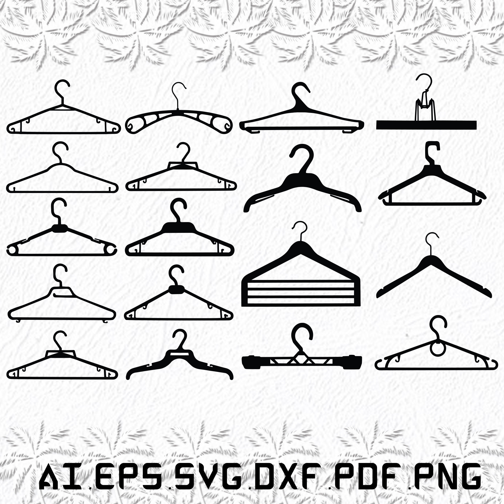 Clothes Hanger Svg Clothes Hangers Svg Clothes Svg Clothe Etsy