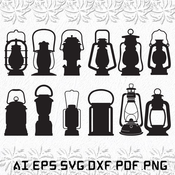 Camping Lantern Svg Camping Lanterns Svg Camping Svg Etsy
