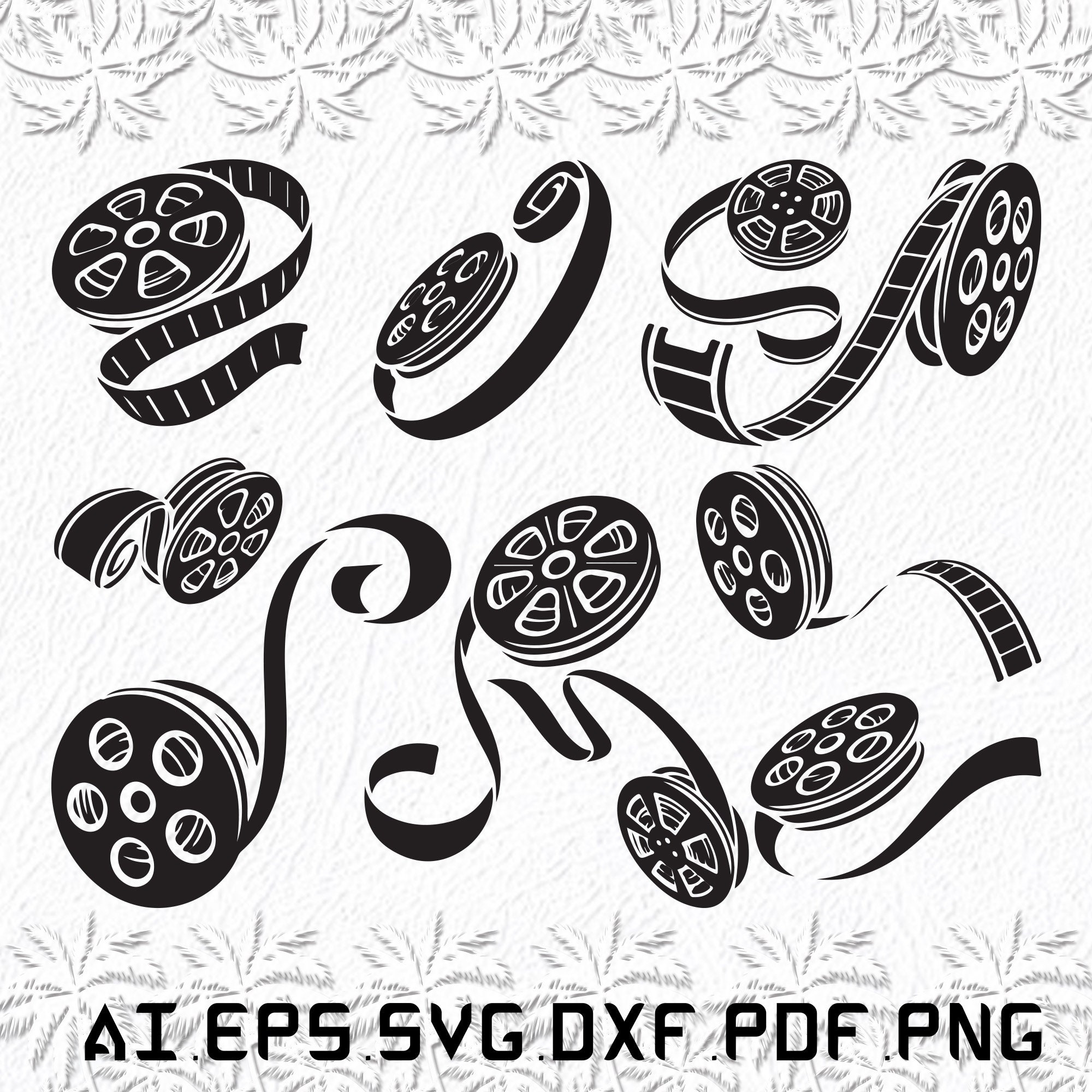 Film Reel Svg Film Reels Svg Film Svg Sport Sports SVG Etsy Canada