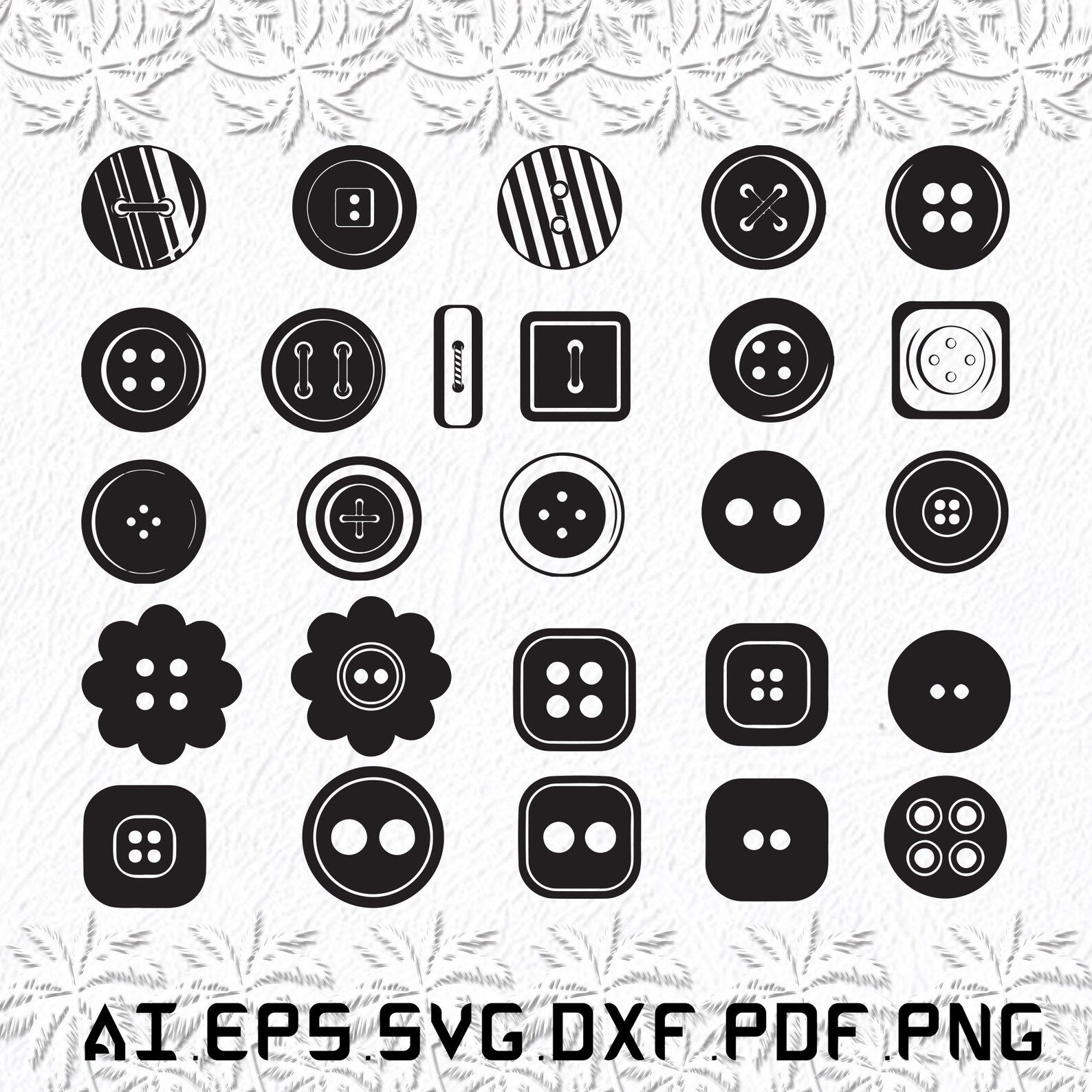 Sewing Button Svg Sewing Buttons Svg Sewing Svg Button Etsy