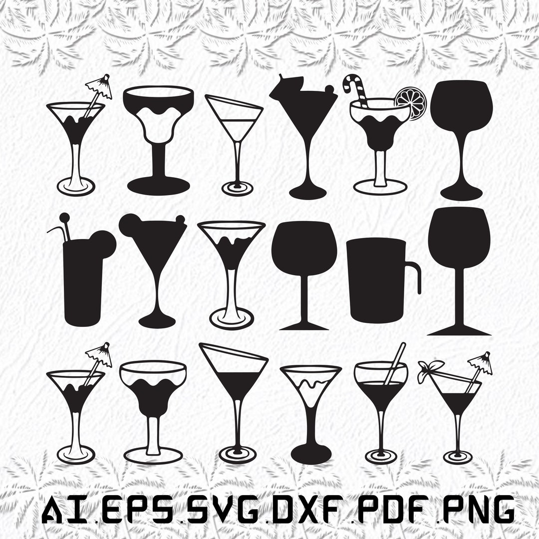 Margarita Glass Svg, Margarita Glasses Svg, Margarita Svg, Glass, Water