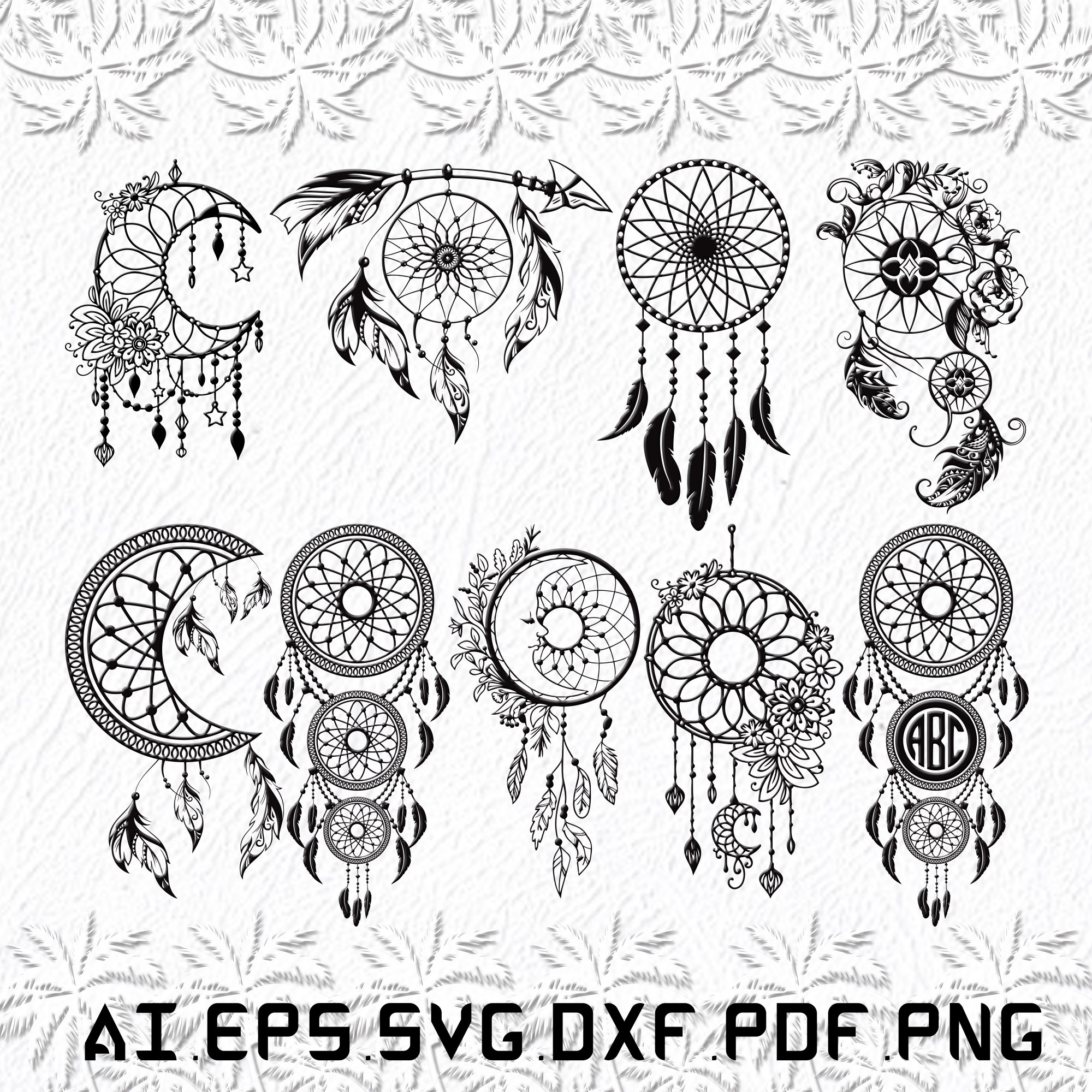 Free Free 103 Crescent Moon Dreamcatcher Vinyl Dream Catcher Svg Free SVG PNG EPS DXF File