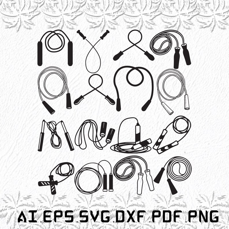 Skipping Rope Svg Skipping Ropes Svg Love Svg Skipping Etsy