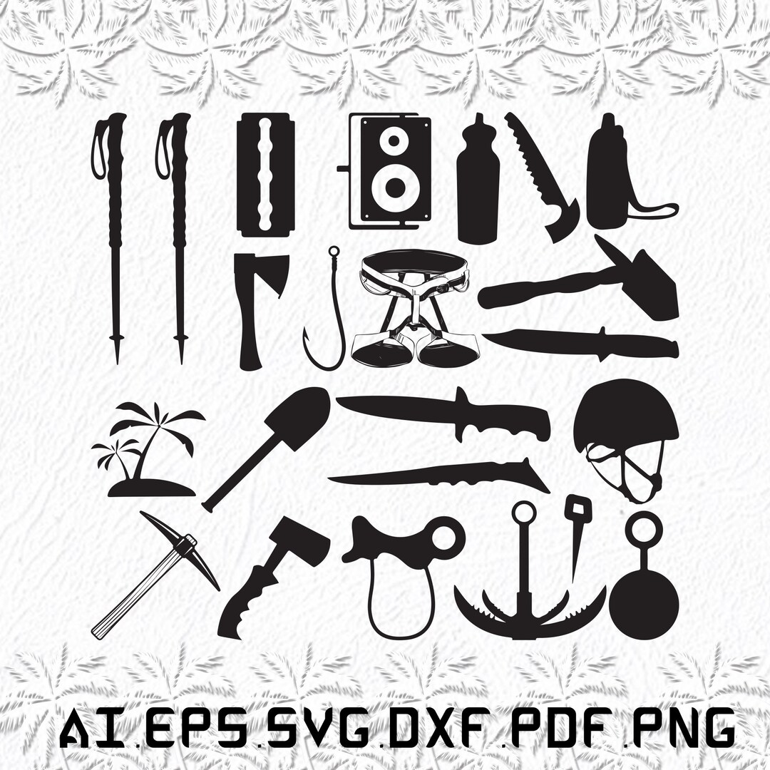 Mountaineers Tool Svg, Mountaineers Tools Svg, Mountaineers Svg, Tools, Tool, SVG, Ai, Pdf, Eps
