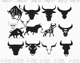 The Bull Symbol svg, The Bull Symbols svg, Bull svg, Bull, Symbol, SVG, ai, pdf, eps, svg, dxf, png