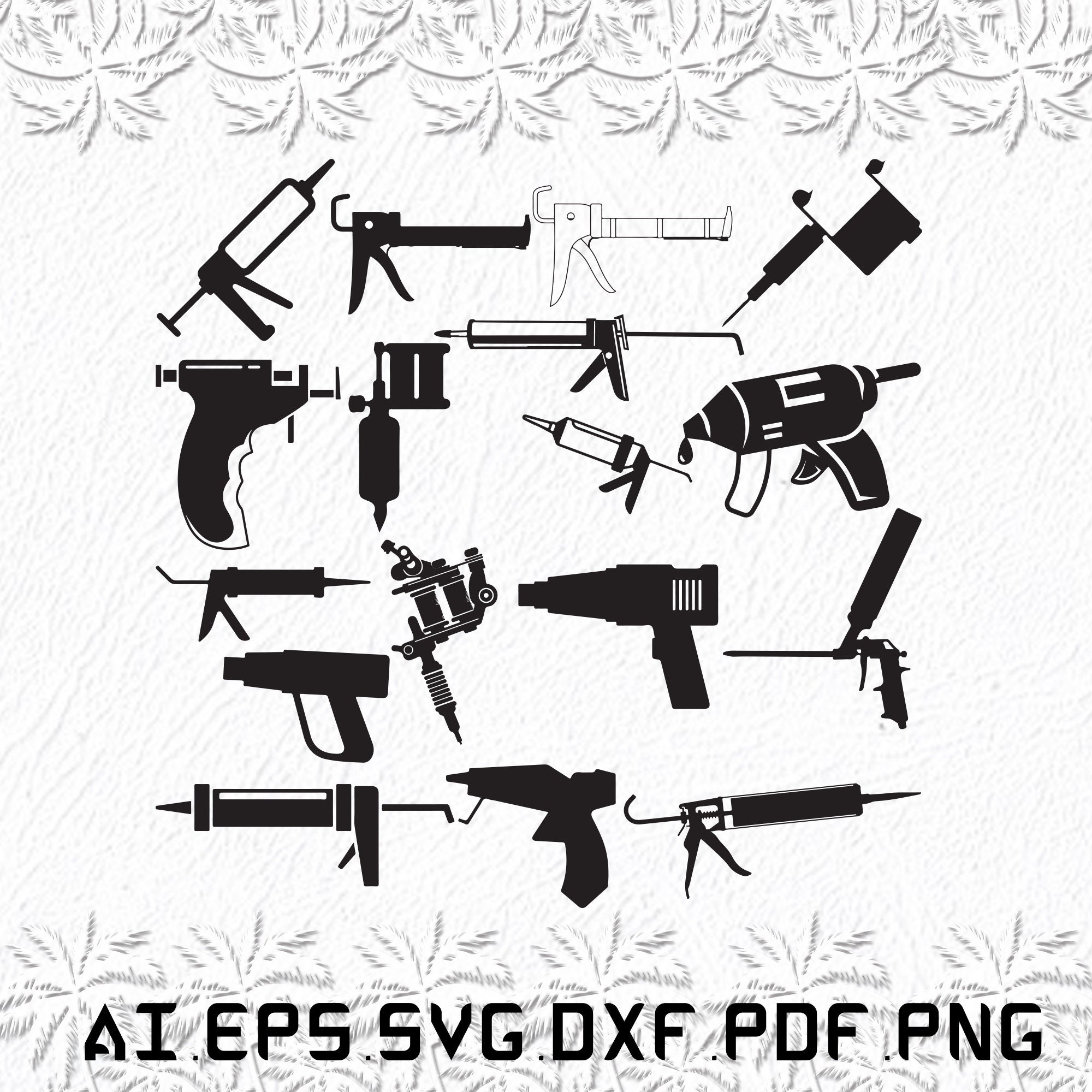 Caulk Gun svg Caulk Guns svg Caulk svg Caulks Gun SVG Etsy México