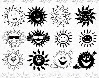 Sunshine svg, Nursery printable svg, Sun kids svg, Summer, Sun, SVG, ai, pdf, eps, svg, dxf, png