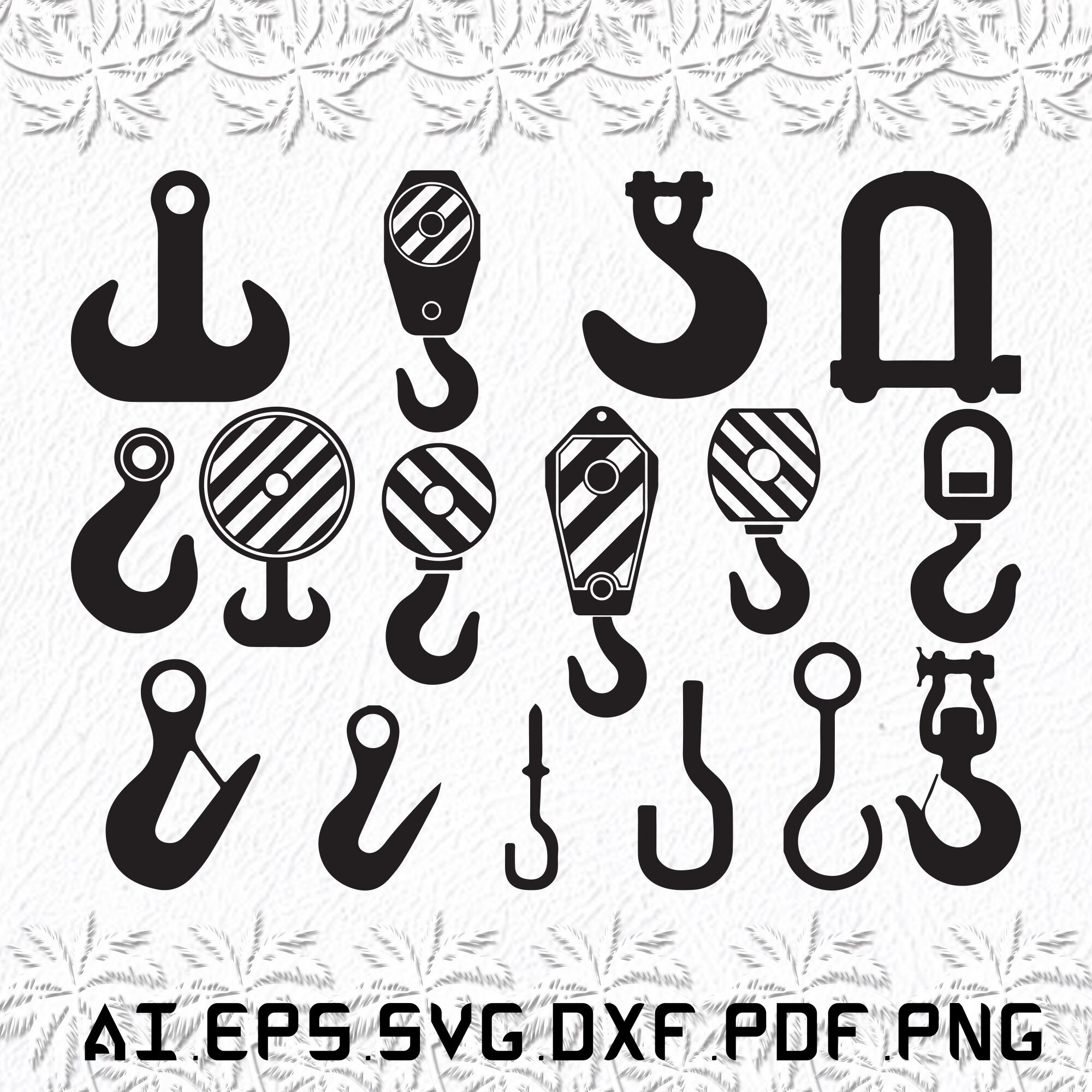 Hook Crane svg Hook Cranes svg Hook svg Crane Cranes SVG Etsy España