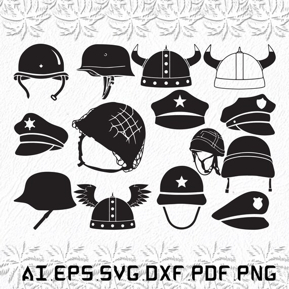 Military Hat Svg Military Hats Svg Military Svg Hat Cap Etsy