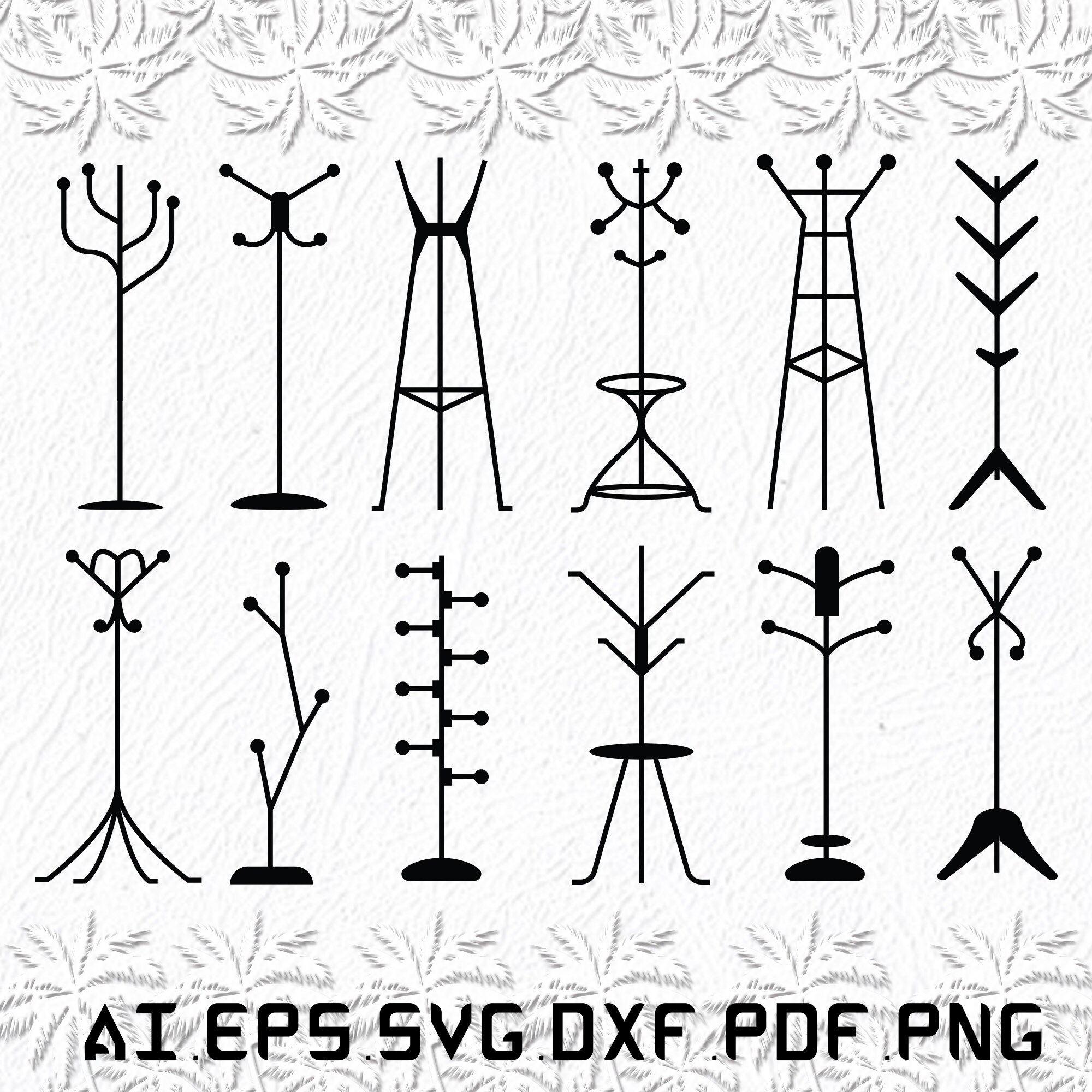 Coat Stand Svg Coat Stands Svg Coat Svg Coats Stand SVG Etsy Israel