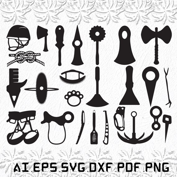 Mountaineers Tools Svg Mountaineers Tool Svg Mountaineers Etsy UK