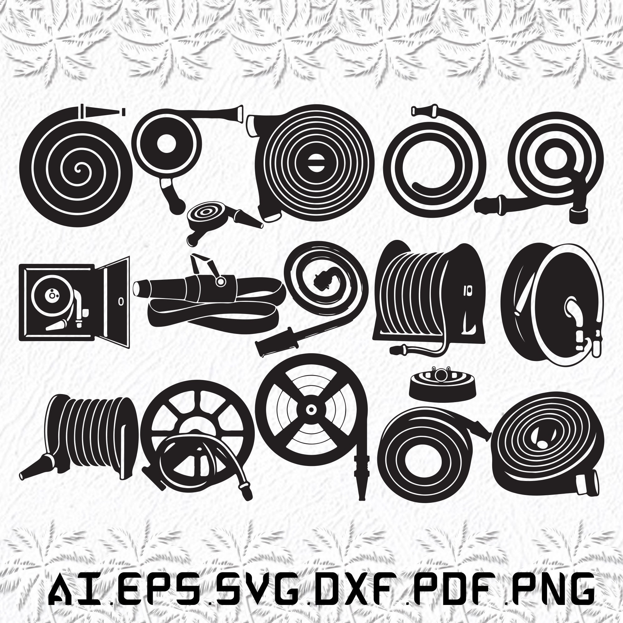 Fire Hose Svg, Fire Hoses Svg, Fire Svg, Man, Hose, SVG, Ai, Pdf, Eps