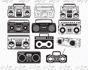 Radio Boombox svg, svg de Radio Boombox, amour svg, main, Radio, SVG, ai, pdf, eps, svg, dxf, png