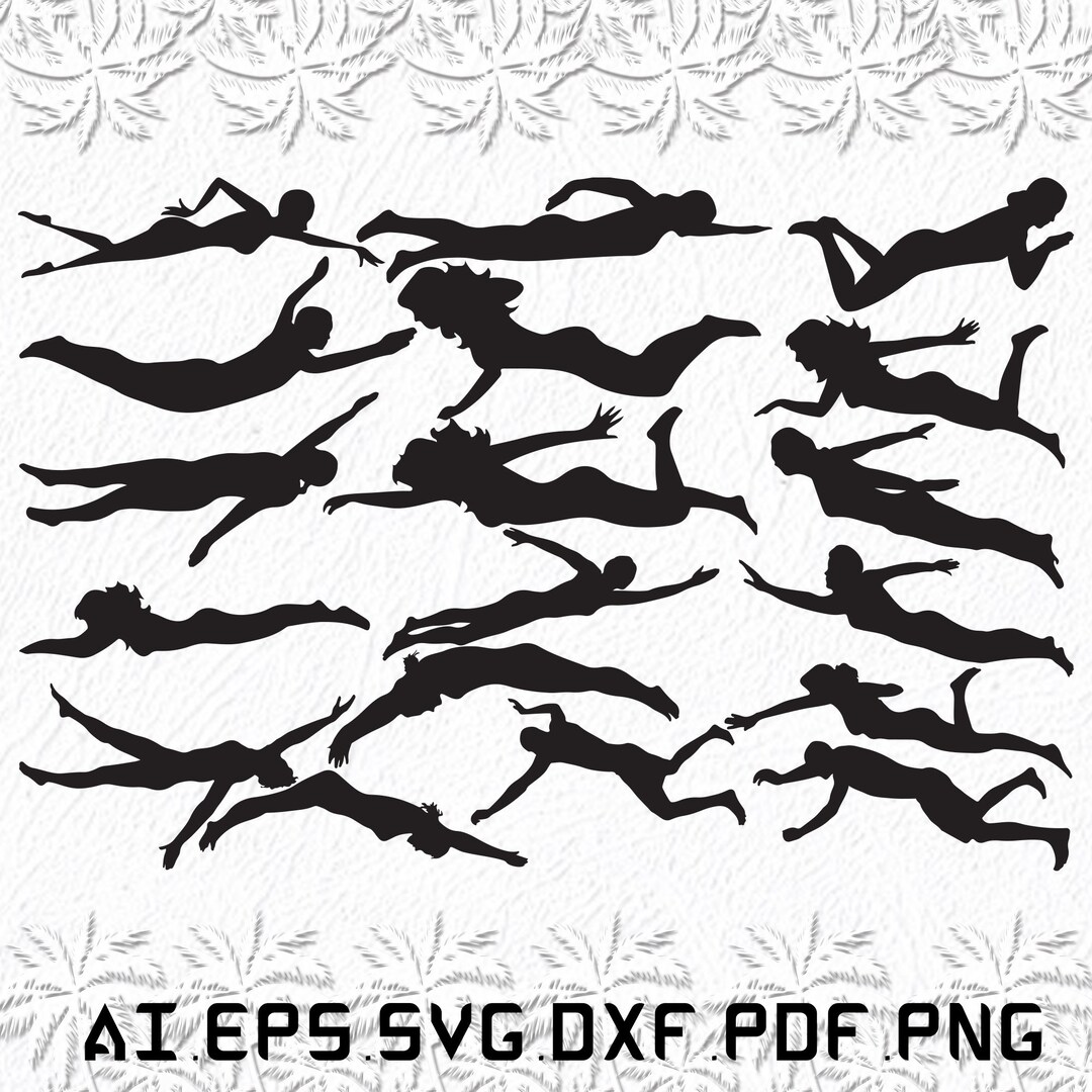 Swimmer Svg, Swimming Svg, Swim Svg, Pool, Sea, SVG, Ai, Pdf, Eps, Svg