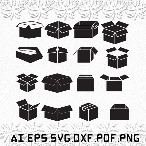 Cardboard Box Svg Cardboard Boxs Svg Cardboard Svg Box - Etsy Canada