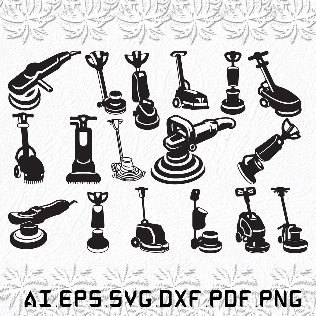 Floor Polisher Svg, Floor Polishers Svg, Floor Svg, Floors, Polisher