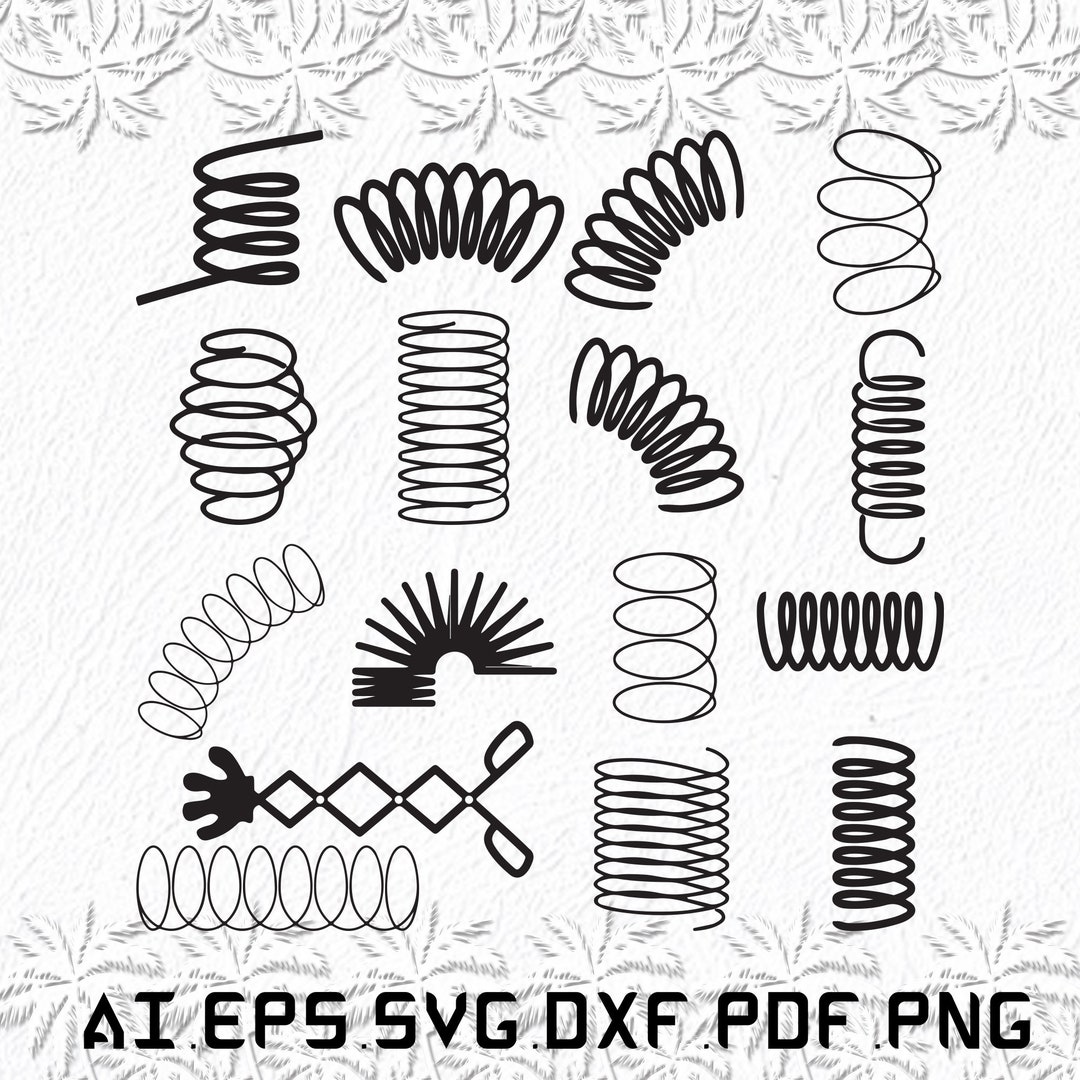 Spring Svg, Springs Svg, Love Svg, Hand, Cut, SVG, Ai, Pdf, Eps, Svg ...
