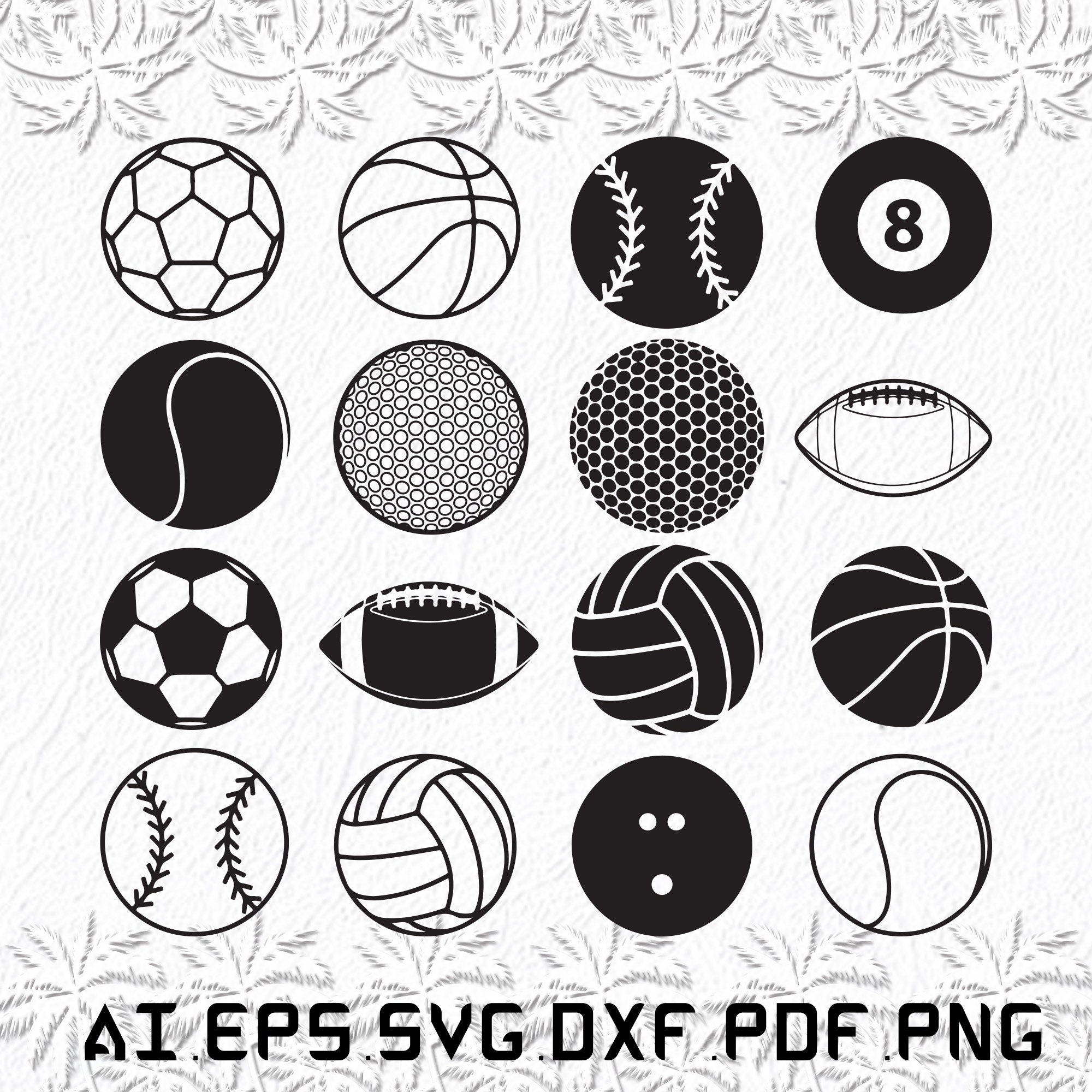 Balls Svg, Ball Svg, Anime Svg, Sport, Sport Lover, SVG, Ai, Pdf, Eps