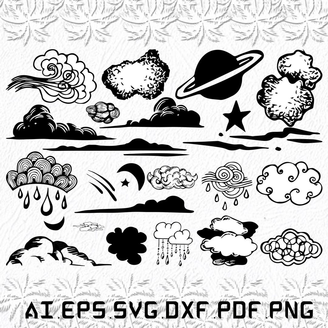 Clouds Svg, Cloud Svg, Cartoon Svg, Sky, Fly, SVG, Ai, Pdf, Eps, Svg ...
