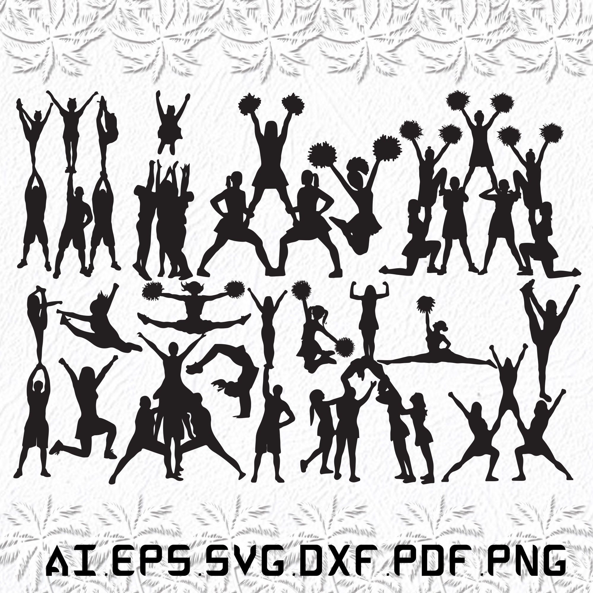 Cheer Stunt Svg Cheer Svg Stunt Svg Dance Flyer SVG Ai Etsy Australia