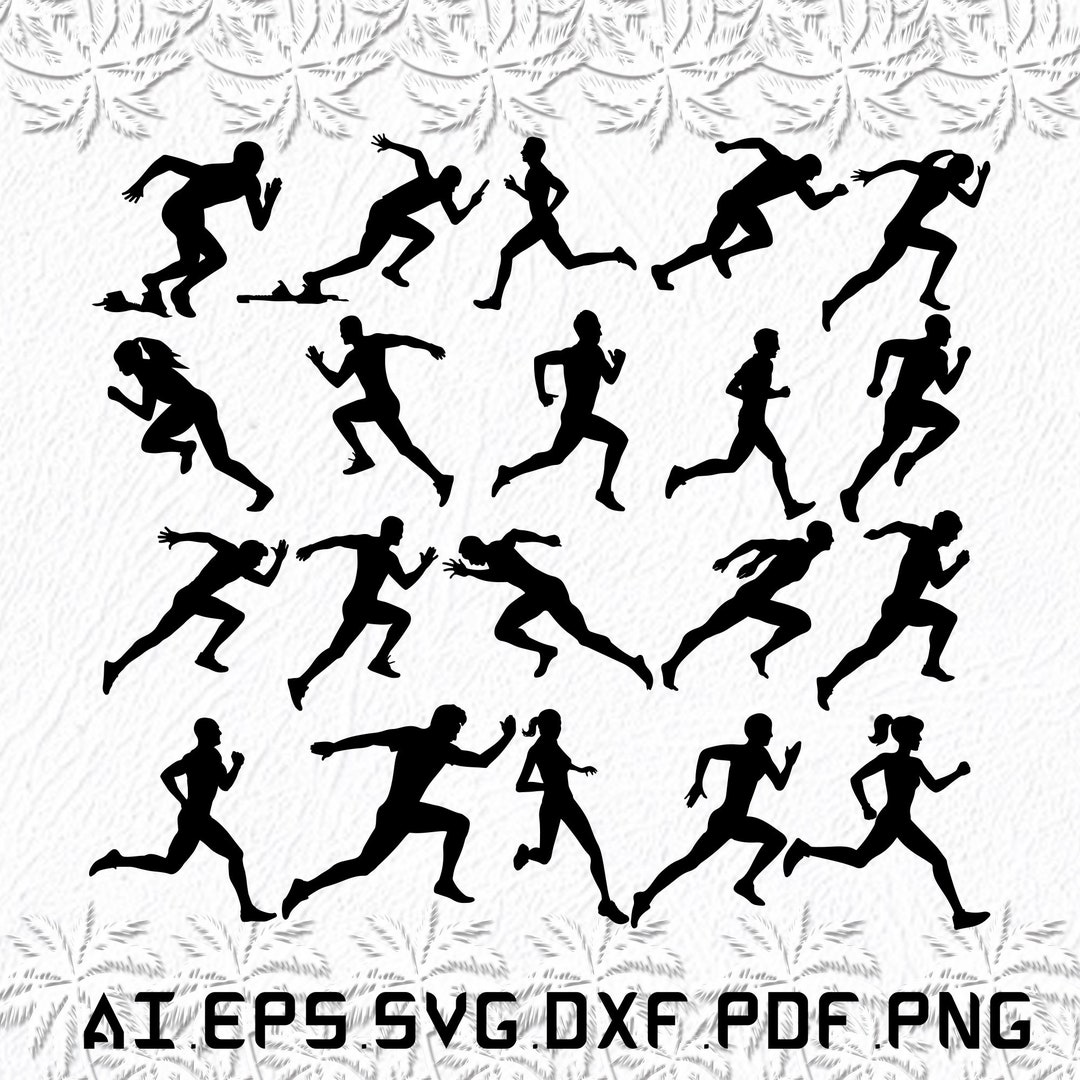 Running Svg, Runnings Svg, Runnar Svg, Fitness, Run, SVG, Ai, Pdf, Eps