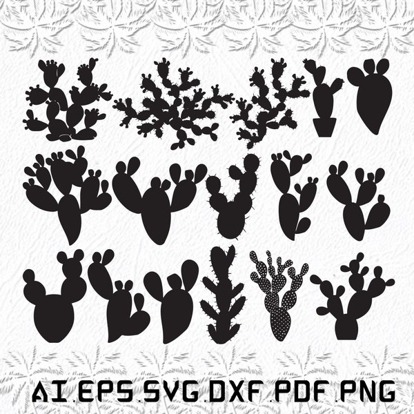 Feigenkaktus svg, Feigenkaktus svg, Kaktus svg, Birne, Birnen, SVG, ai, pdf, eps, svg, dxf, png