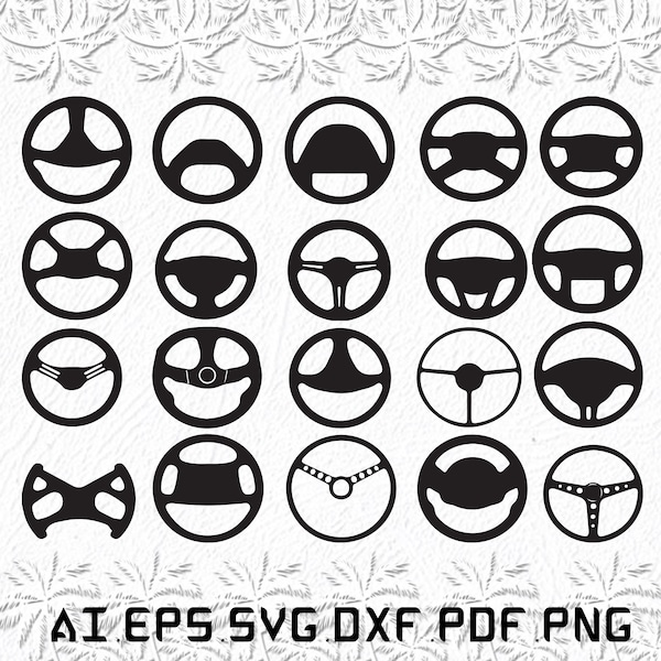 Car Steering SVG, Car Steerings svg, Car svg, Steering SVG, ai, pdf, eps, svg, dxf, png