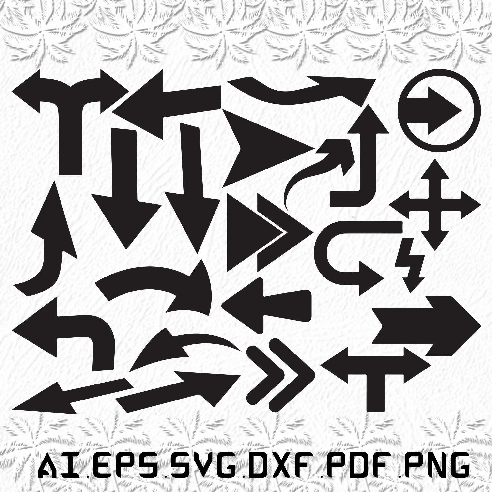 Arrows Svg Arrow Svg Abstract Svg Shapes Shape SVG Ai - Etsy Australia