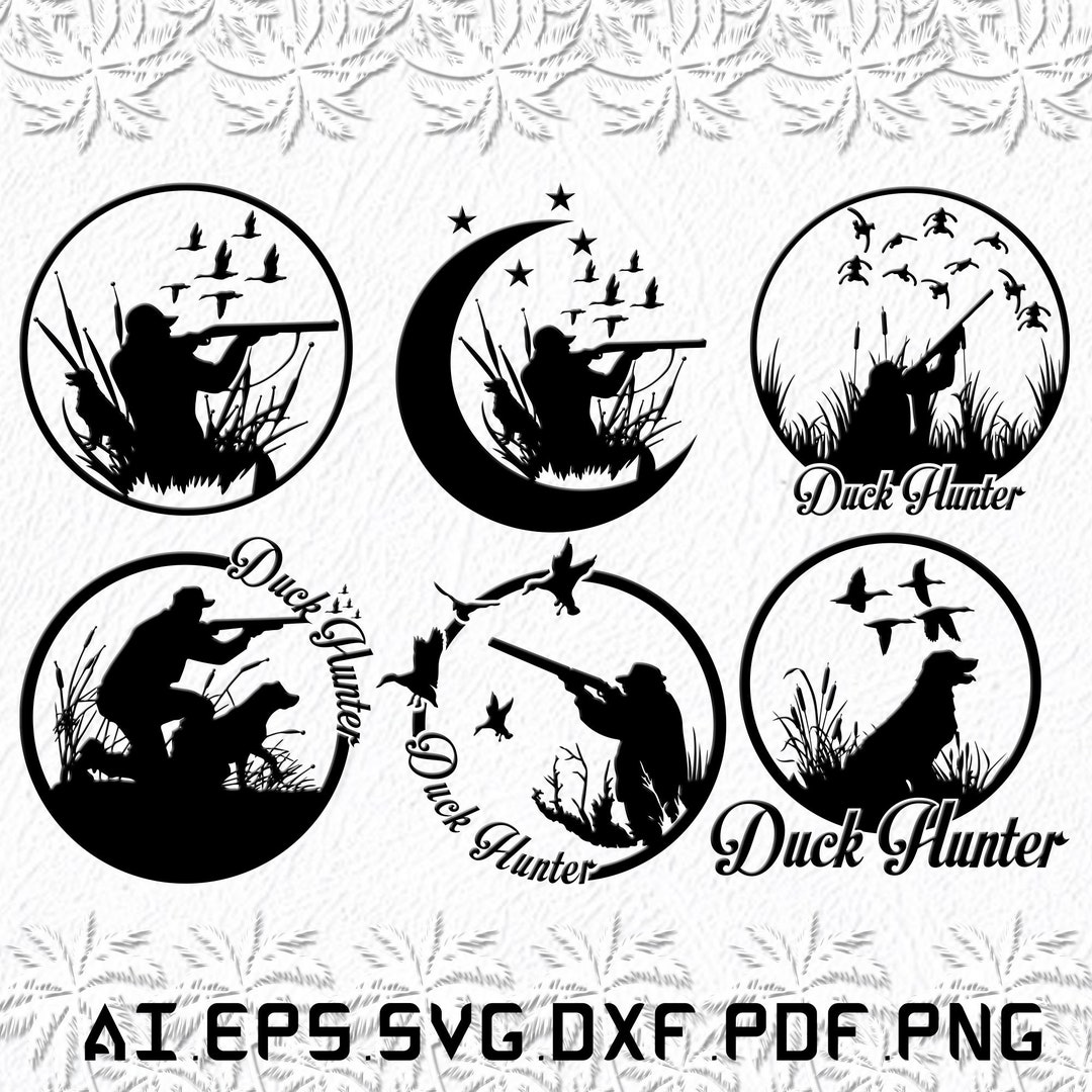 Duck Hunter Svg, Duck Hunting Season Svg, Hunting Dog Svg,hunting